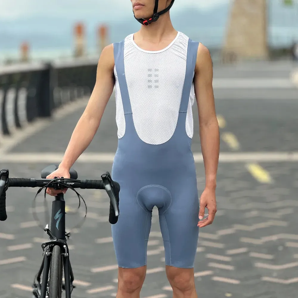2023 New Spring And Summer Shoulder Strap Riding Pants Men's Shorts Professional Road Bicycle Pants