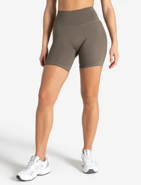Allure Cycling Shorts - Taupe
