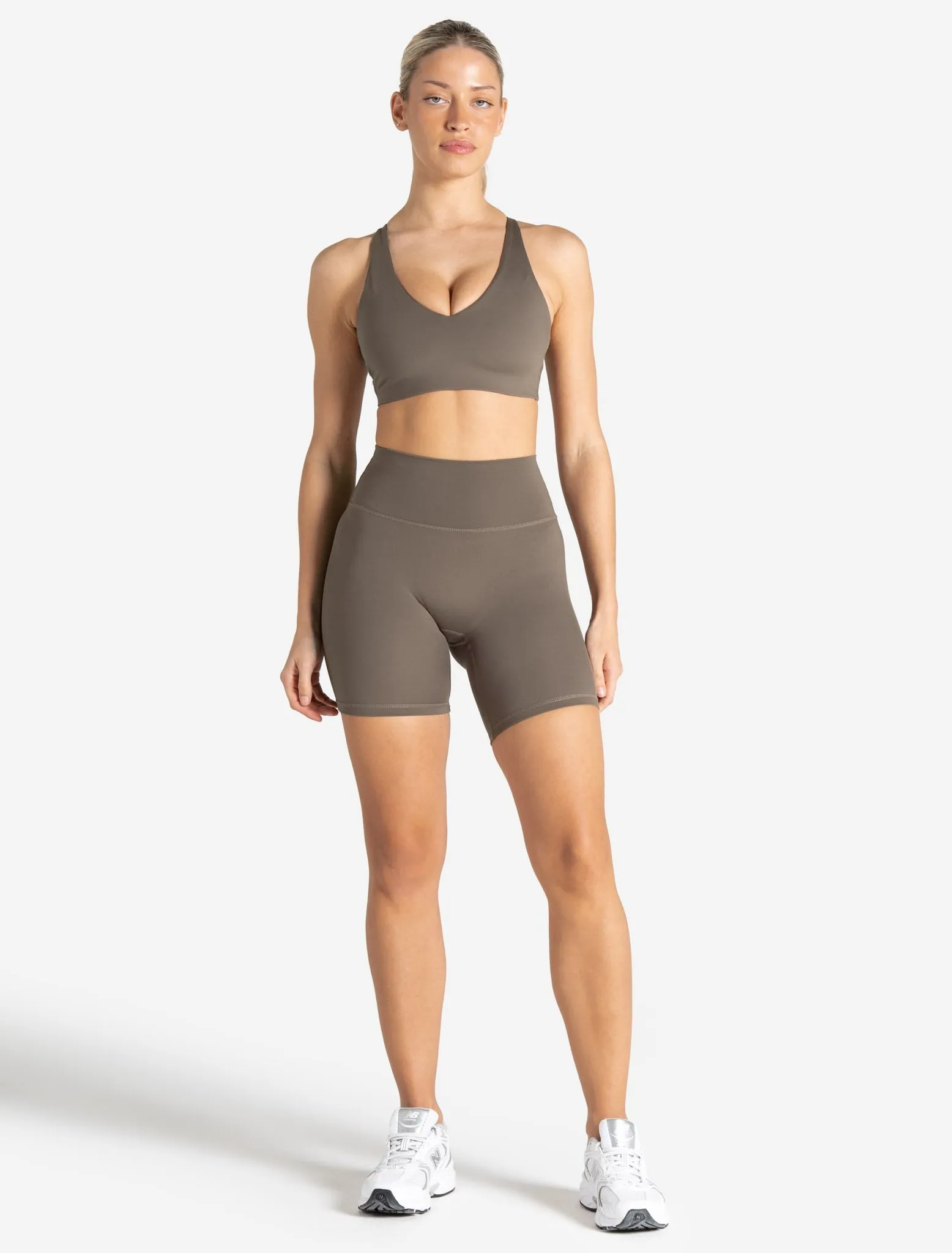 Allure Cycling Shorts - Taupe