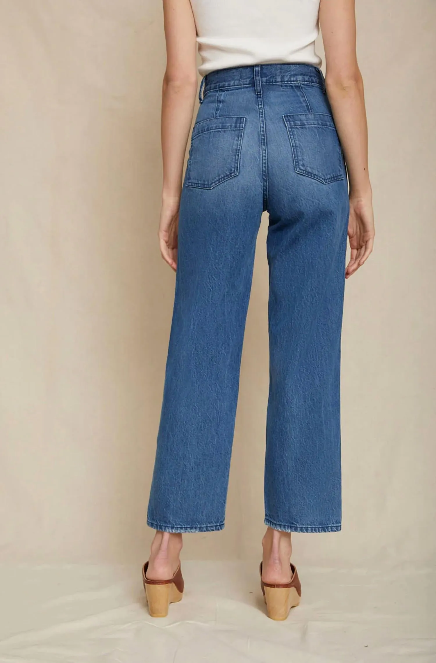 Amo - Patch Pocket Jean