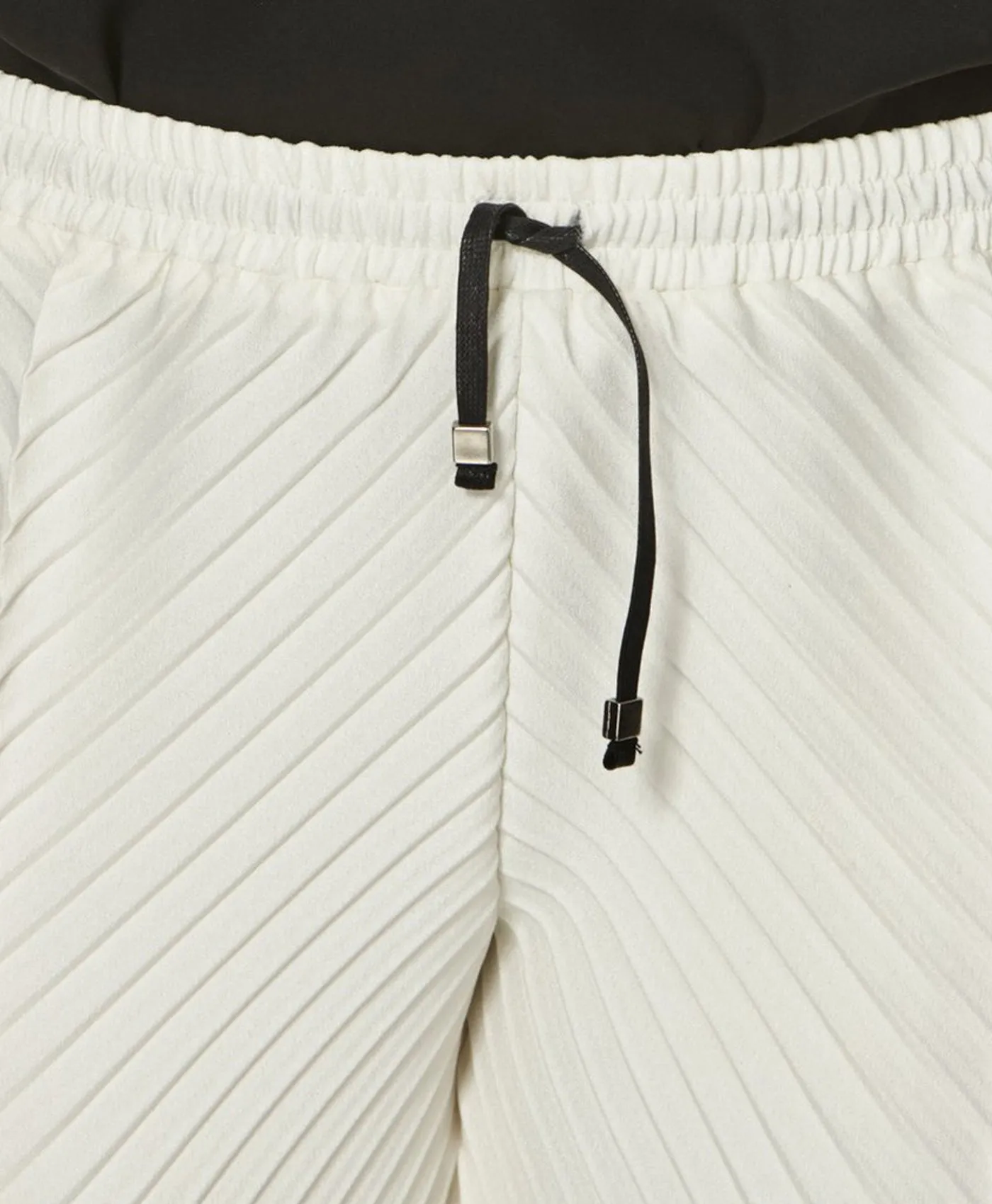 Artemis Chevron Trousers in White