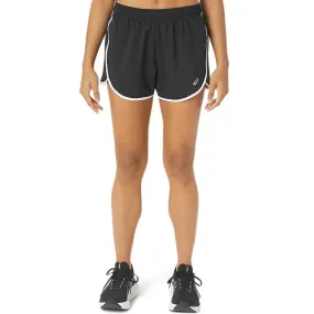 Asics Shorts Femenino Running Icon_4In_Short Performance_Black