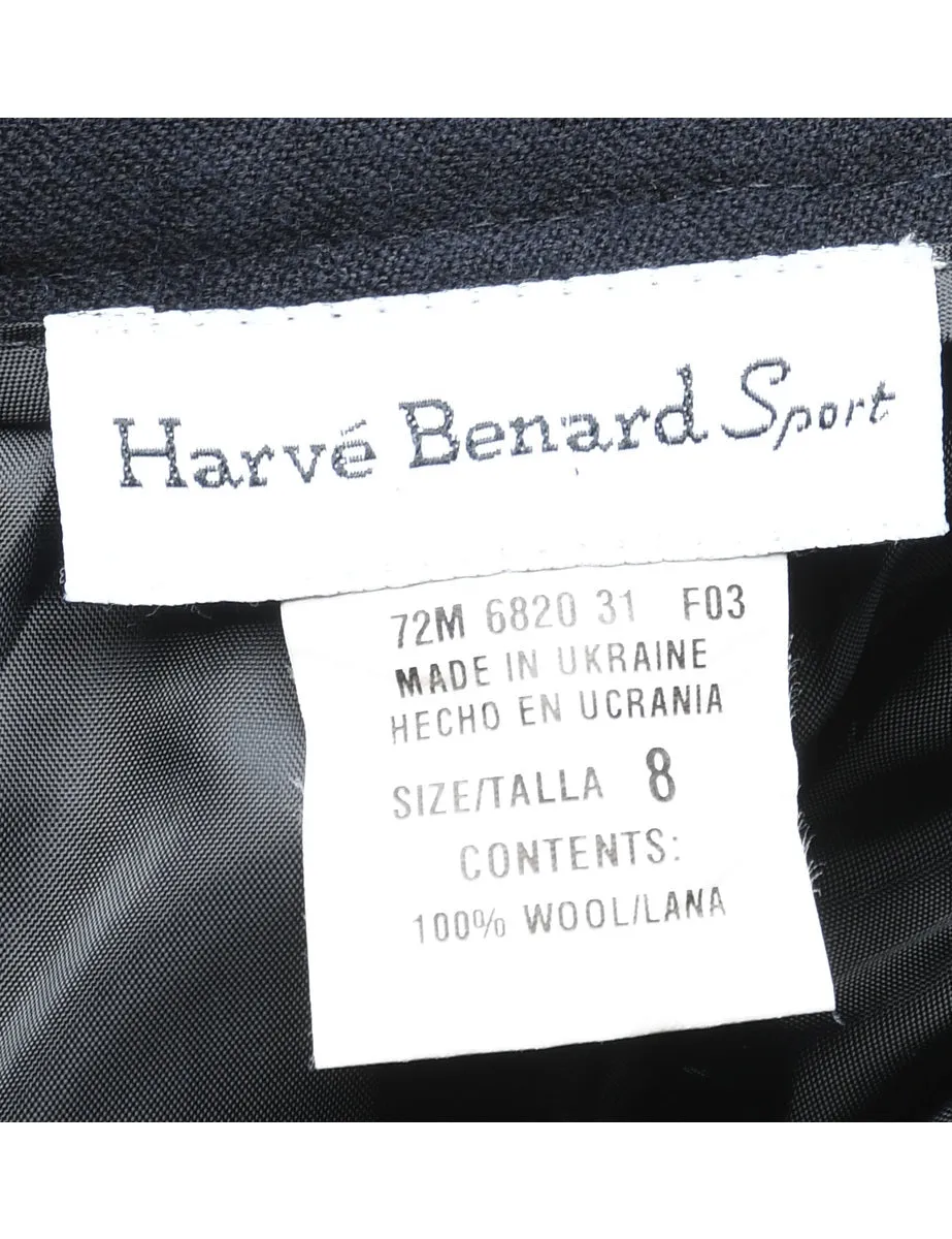Black Pleated Trousers - W28 L27