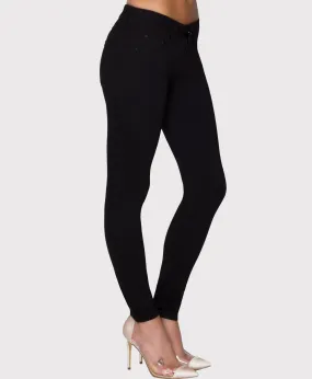 Black Super Skinny Stretch Jeggings