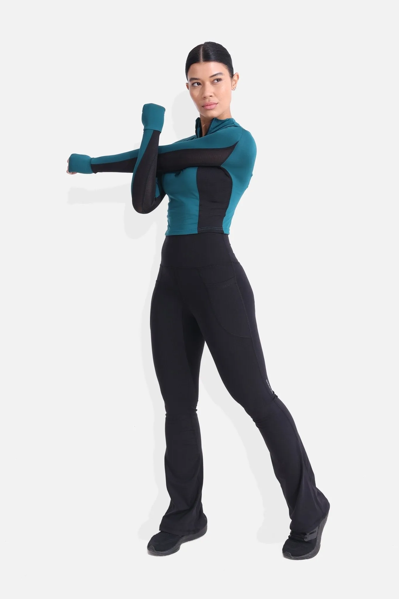 Black Yoga Flare Pants