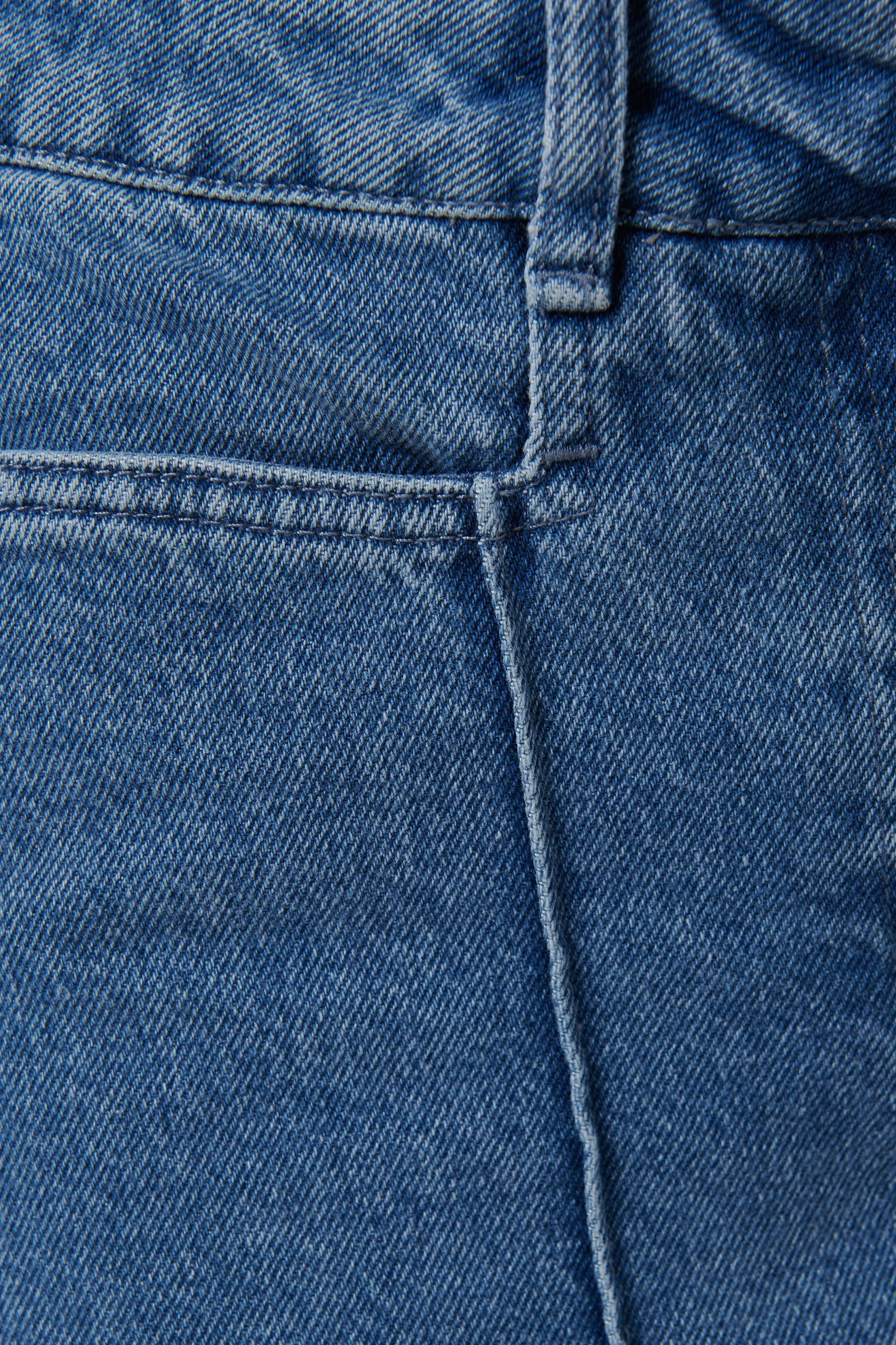 Blue Denim Culottes