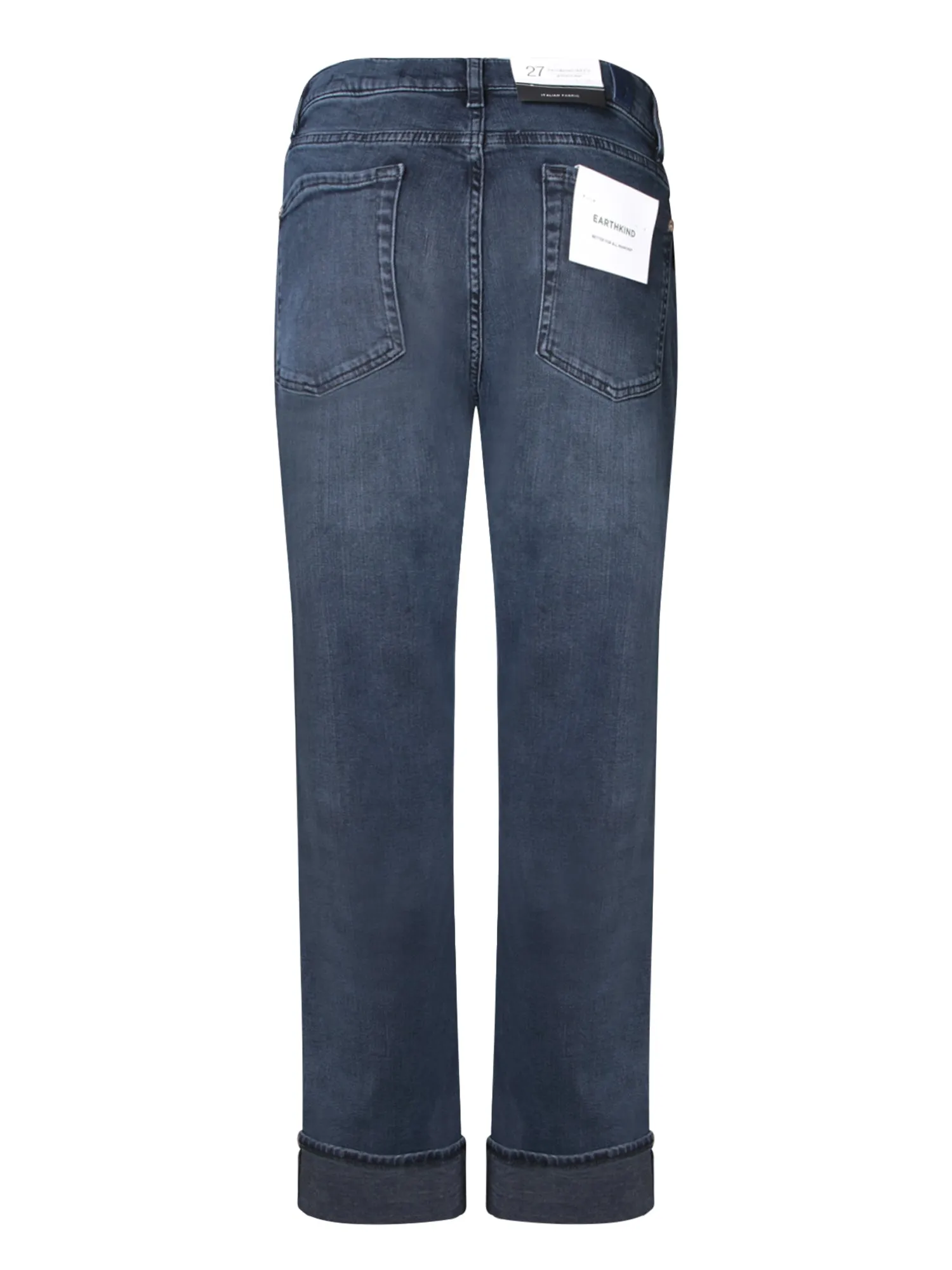 Blue Relaxed Skinny Jeans