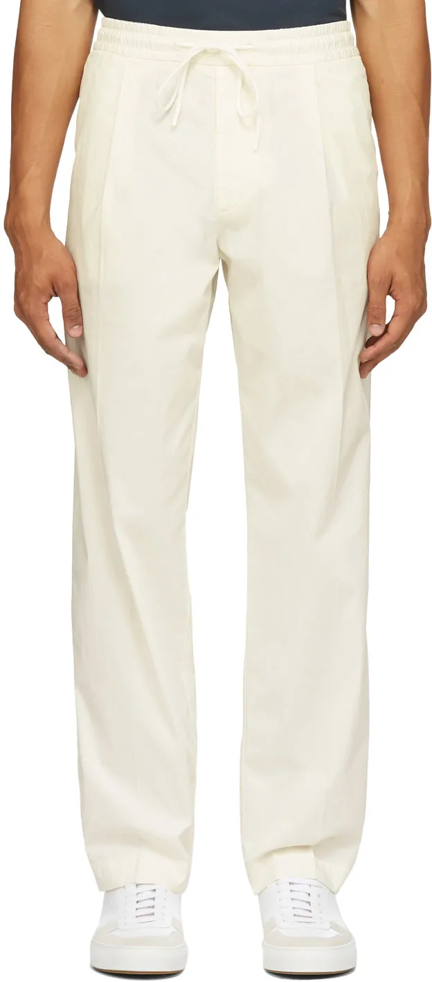 Boss Off-White Parko Pleats Trousers