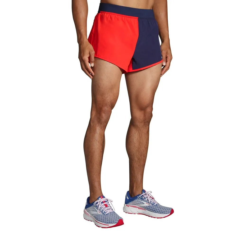 Brooks Men's Sherpa 3" Split Shorts