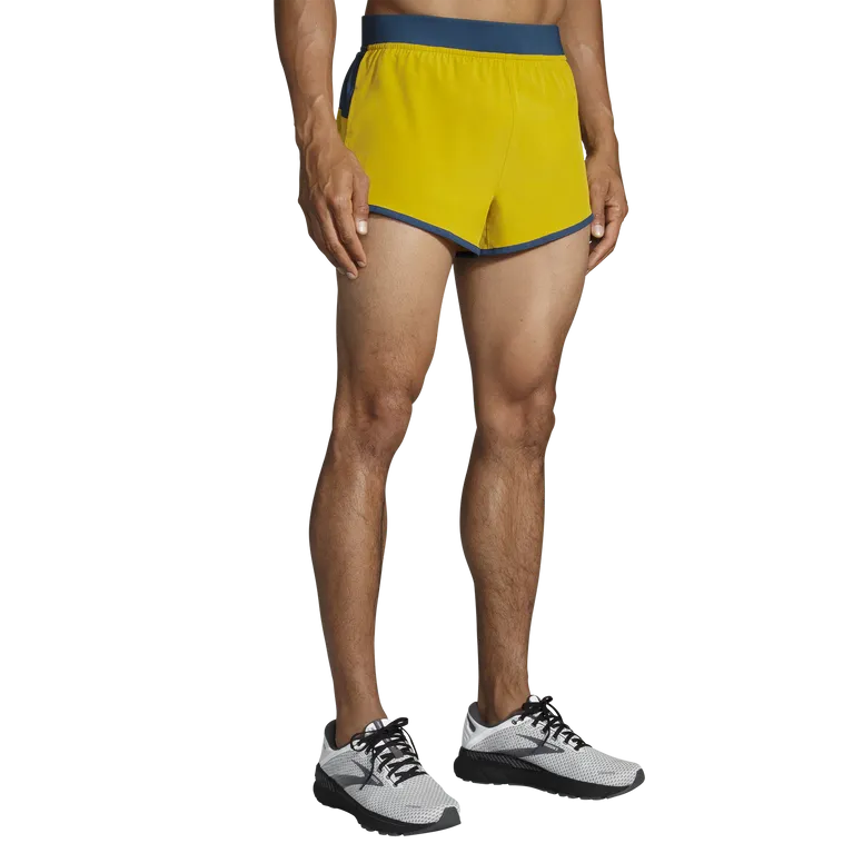 Brooks Men's Sherpa 3" Split Shorts