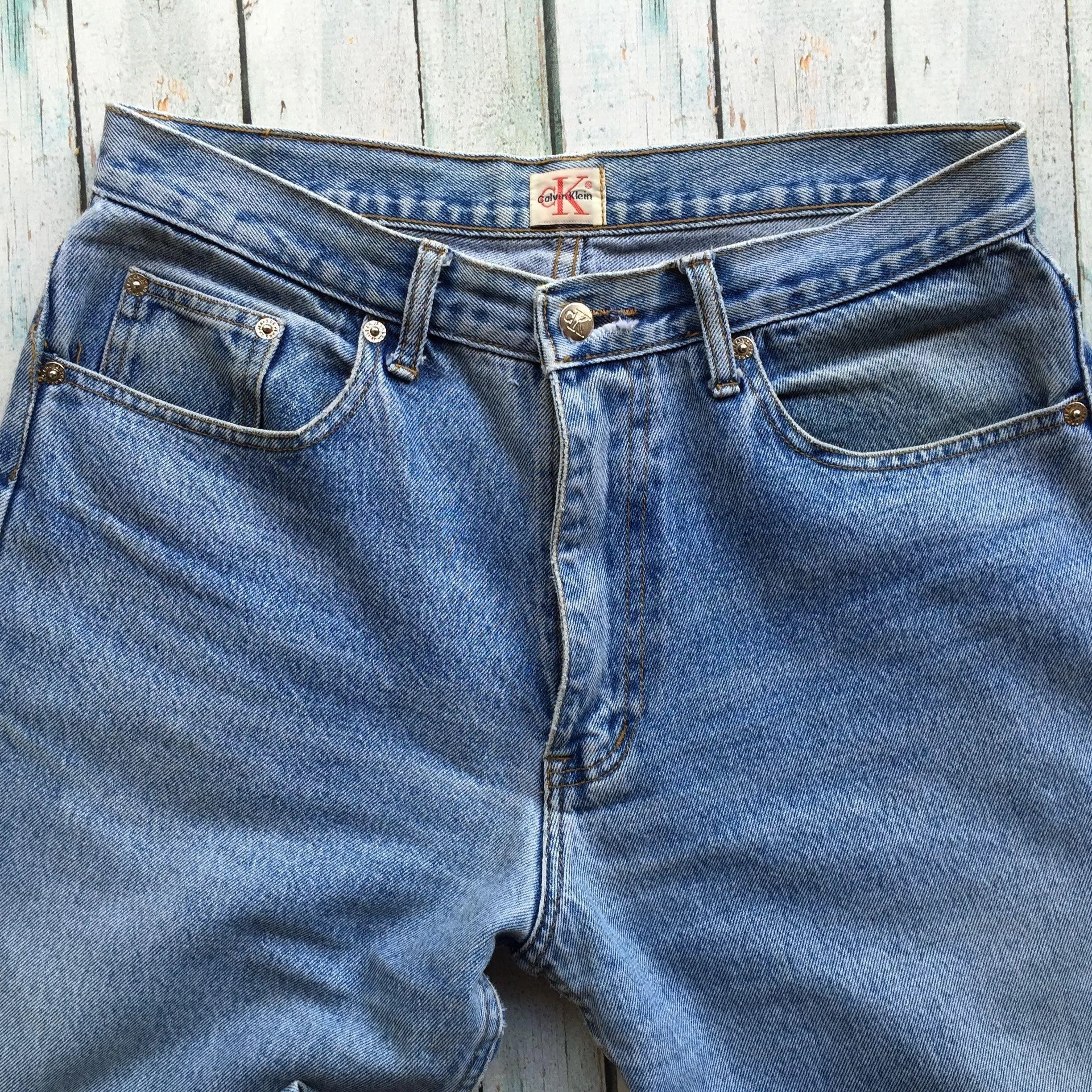 Calvin Klein Denim 90's Easy Fit Jeans- Size 34