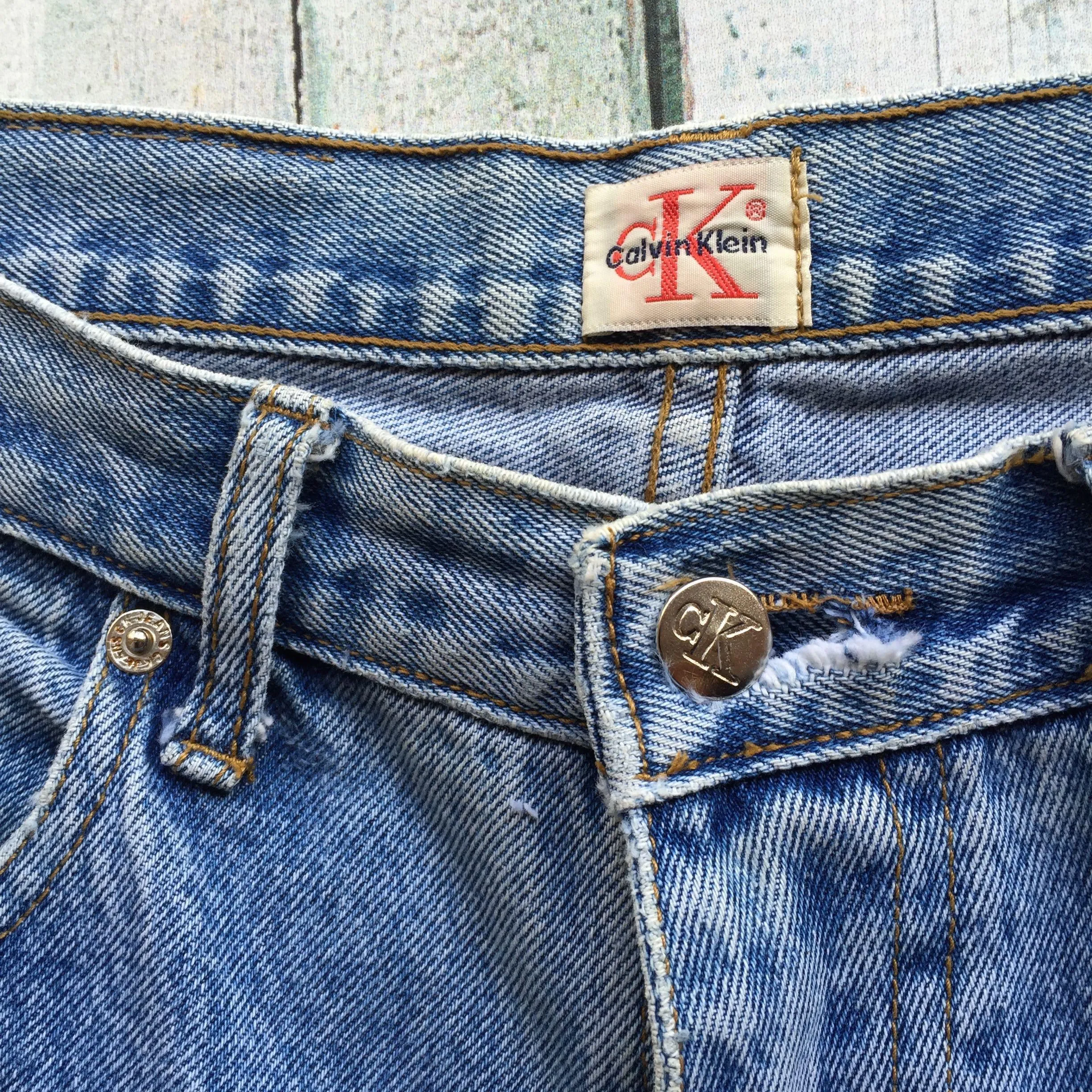 Calvin Klein Denim 90's Easy Fit Jeans- Size 34