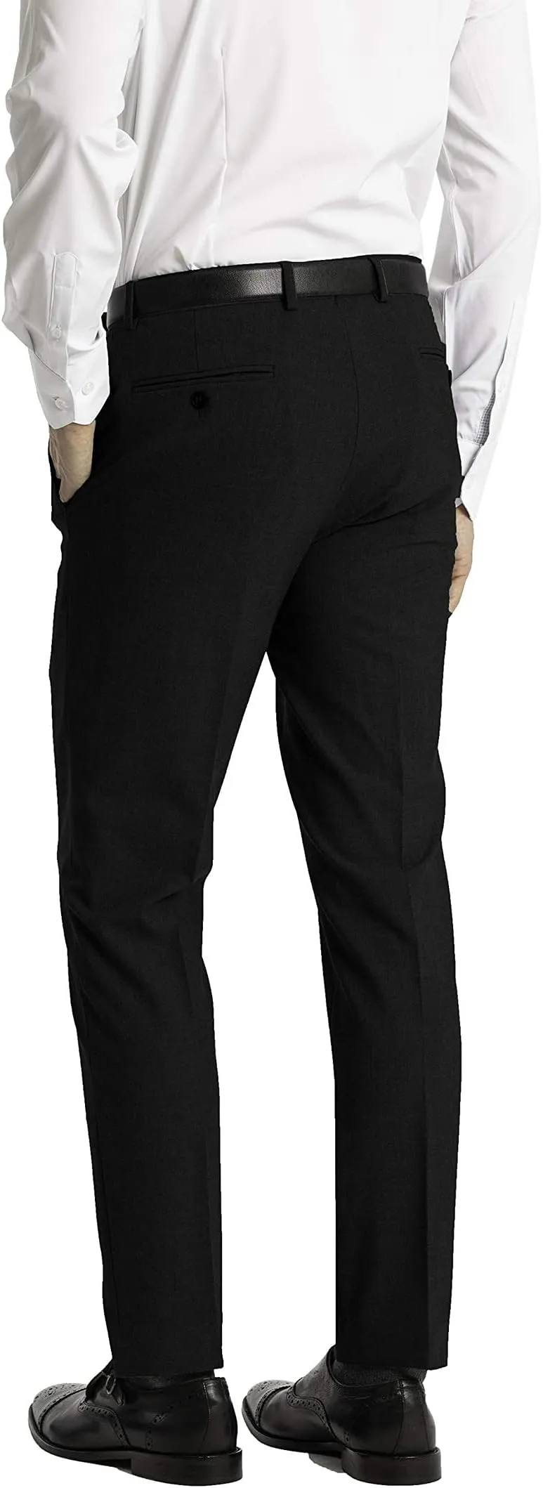 Calvin Klein Men's Slim Stretch Classic Pants, Black