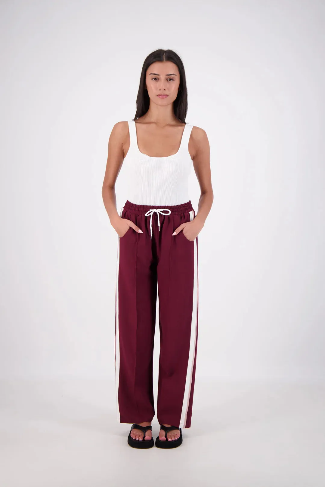 Cassis Trouser Plum