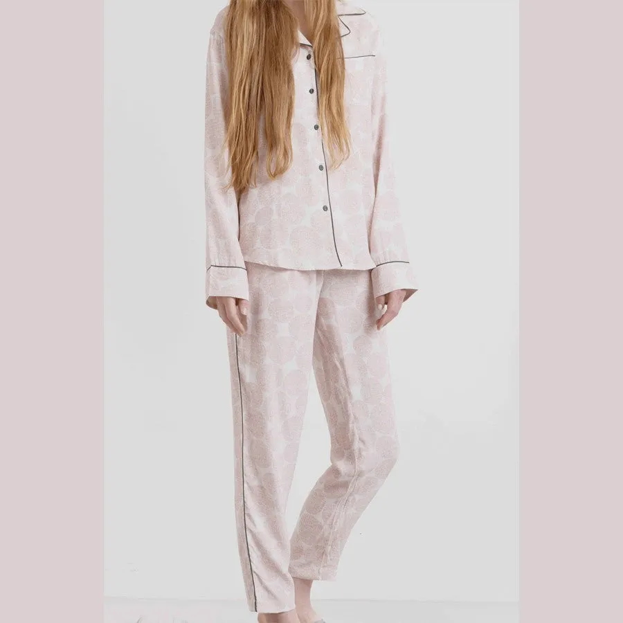 CHARLESTON TAILORED SILK SHIRT BLOSSOM