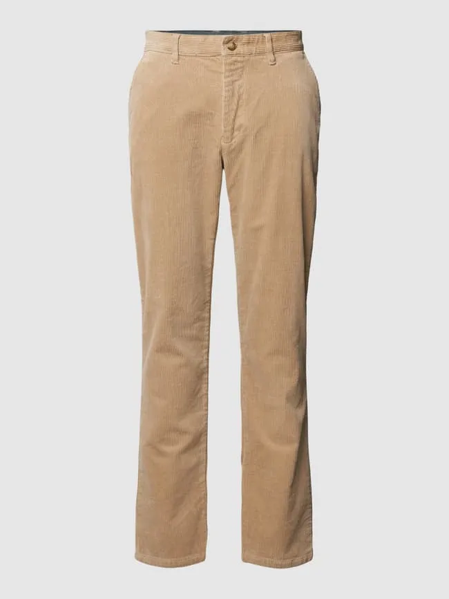 Christian Berg Corduroy Pants with Stretch Fill, Sand