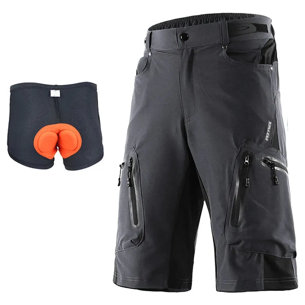 Cycling Shorts Men Summer Mountain Bike Downhill Shorts Loose Outdoor Sports Riding Road MTB Bicycle Short Trousers
