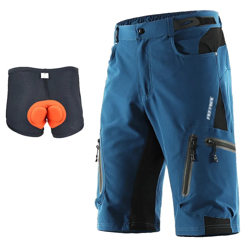 Cycling Shorts Men Summer Mountain Bike Downhill Shorts Loose Outdoor Sports Riding Road MTB Bicycle Short Trousers