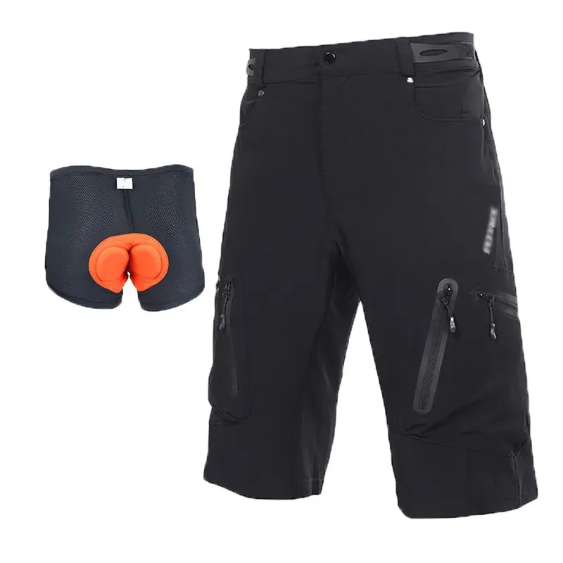Cycling Shorts Men Summer Mountain Bike Downhill Shorts Loose Outdoor Sports Riding Road MTB Bicycle Short Trousers