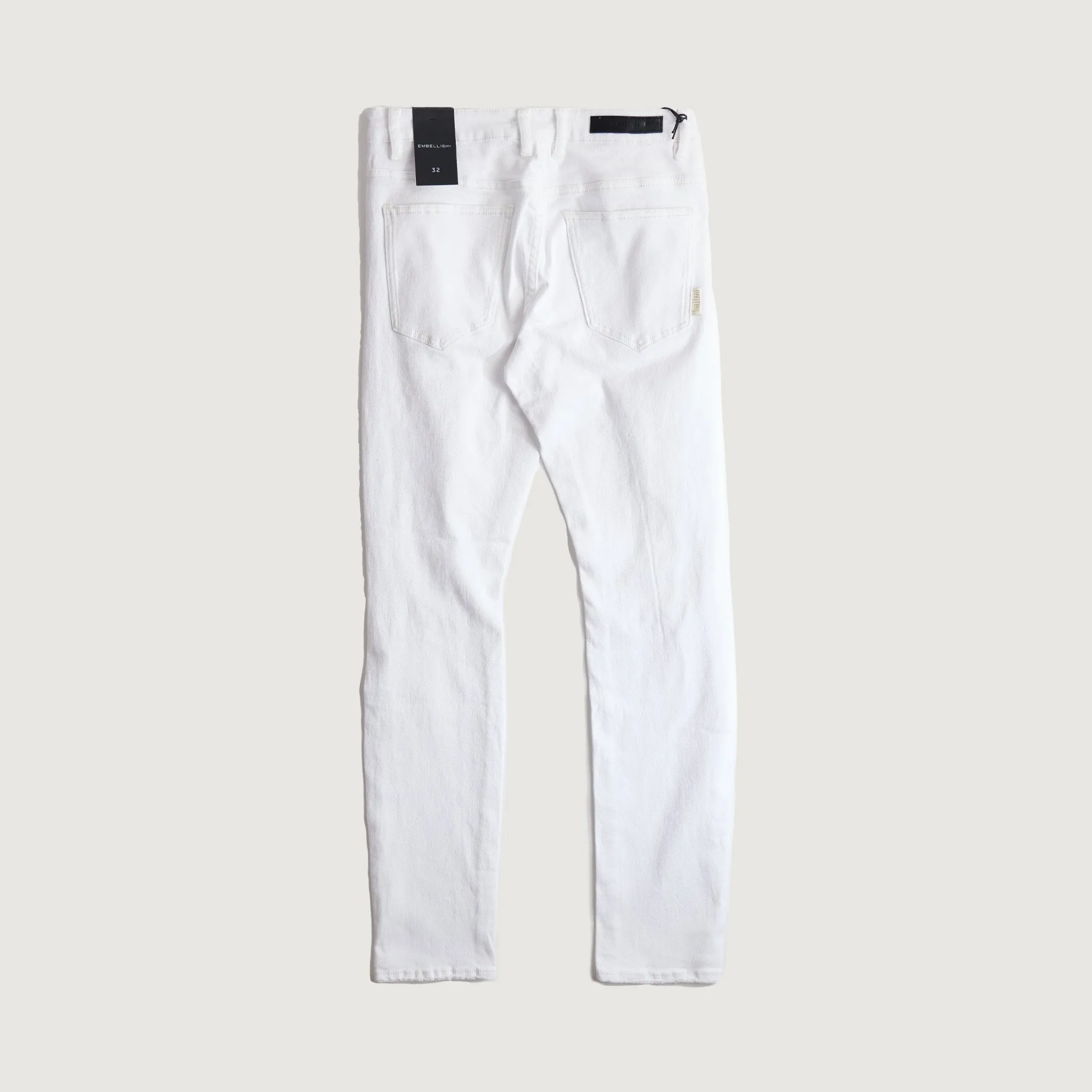 David Standard Denim (Distressed White)