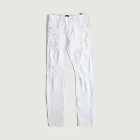 David Standard Denim (Distressed White)