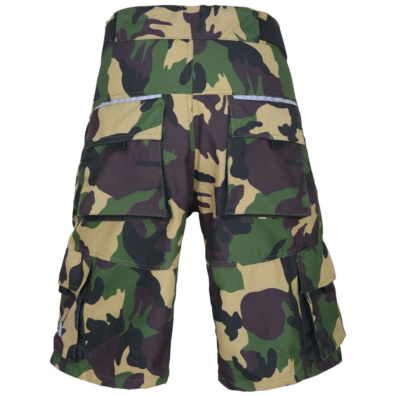 Deckra Mens Cycling MTB Short Coolmax Padded Liner Off Road Shorts Multi Pockets