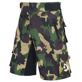 Deckra Mens Cycling MTB Short Coolmax Padded Liner Off Road Shorts Multi Pockets