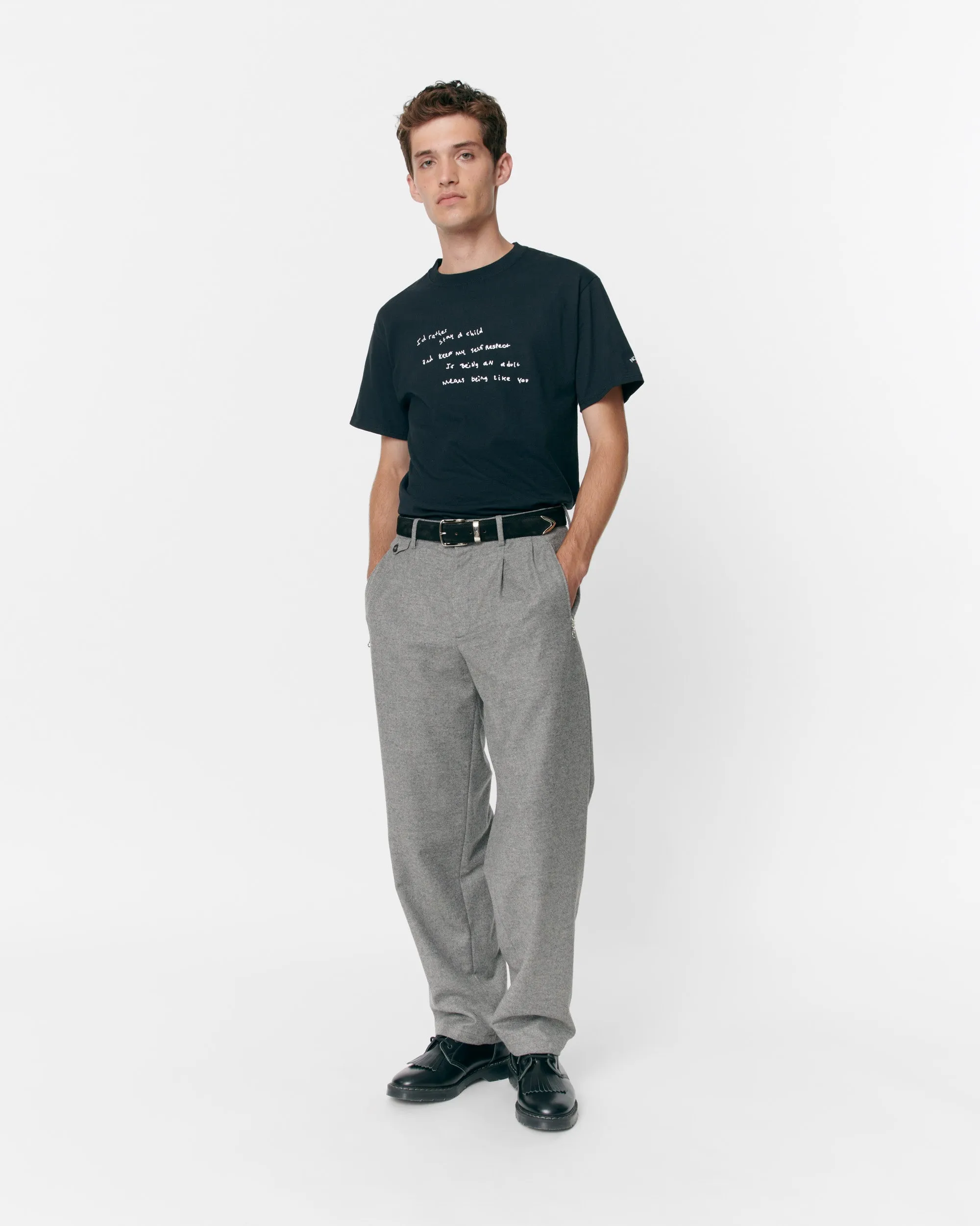 Double-Pleat Trousers