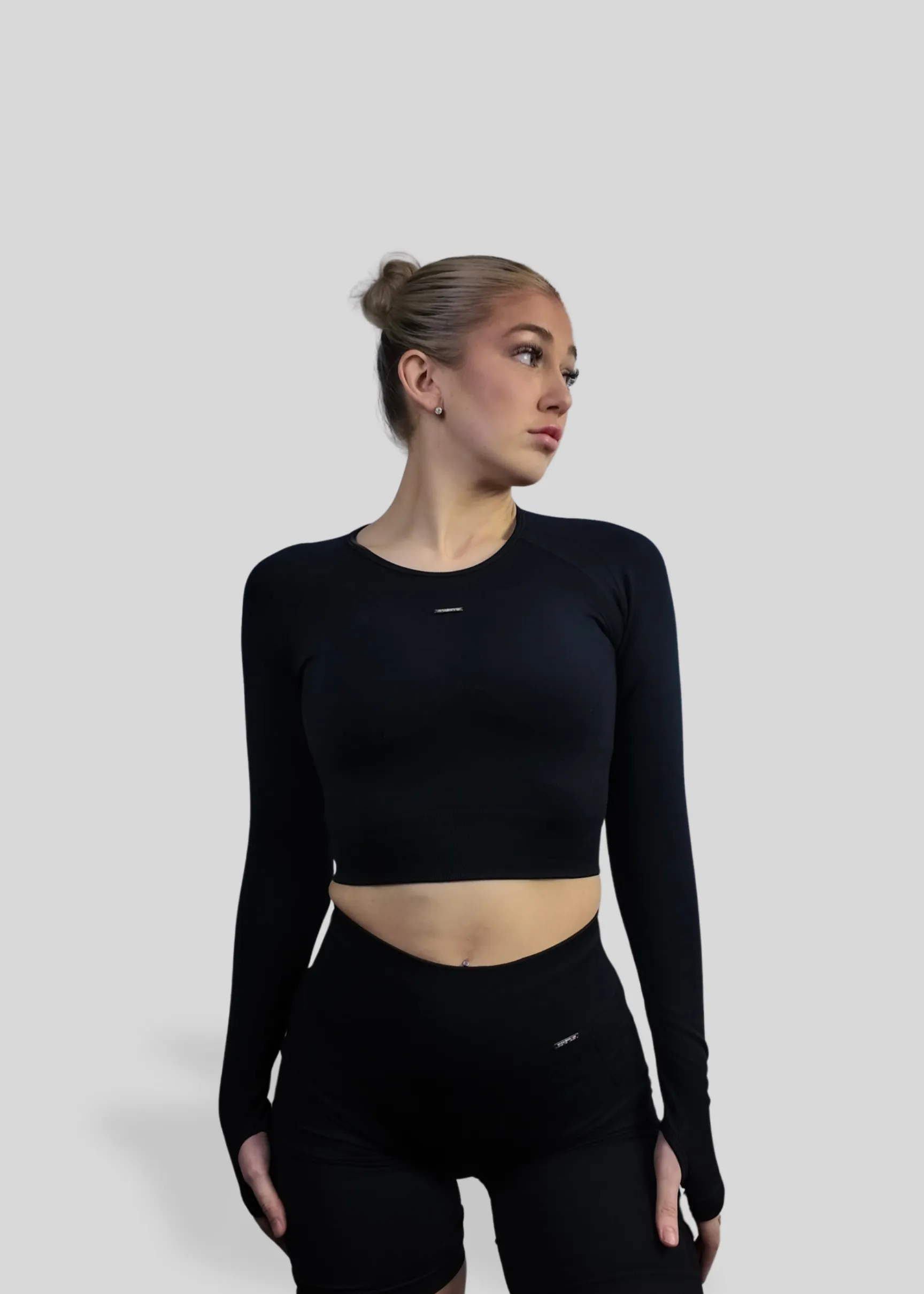 Electro Long Sleeve Crop