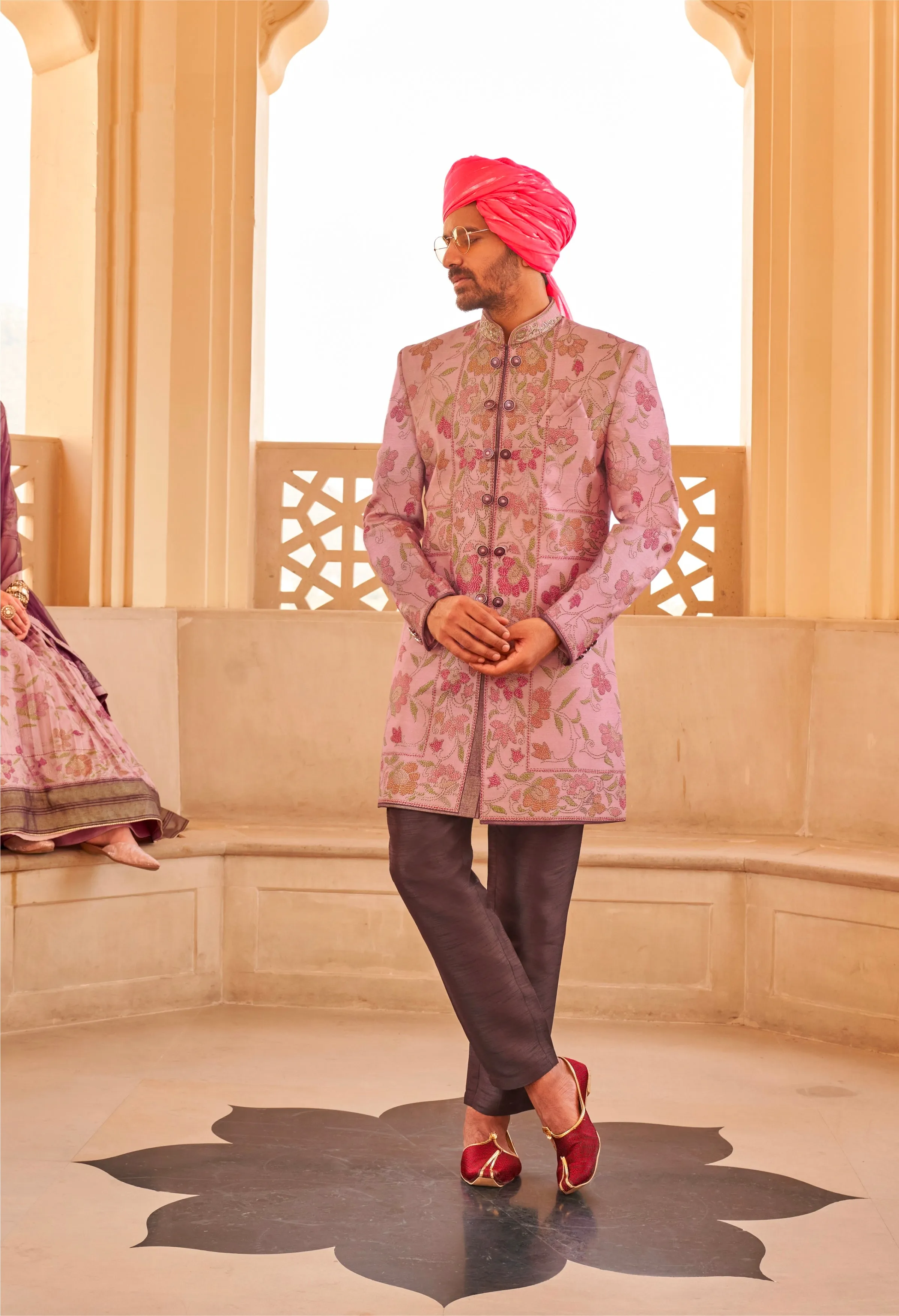 Elegant Designer Occasion Wear Sherwani Suit
