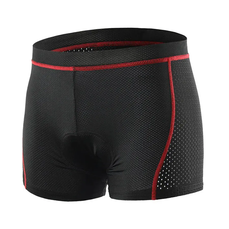 FUALRNY Cycling Shorts Underwear Breathable Padded 5D Gel Bike Shorts Men MTB Anti Slip Leg Grips Riding Cycling Shots Ciclismo