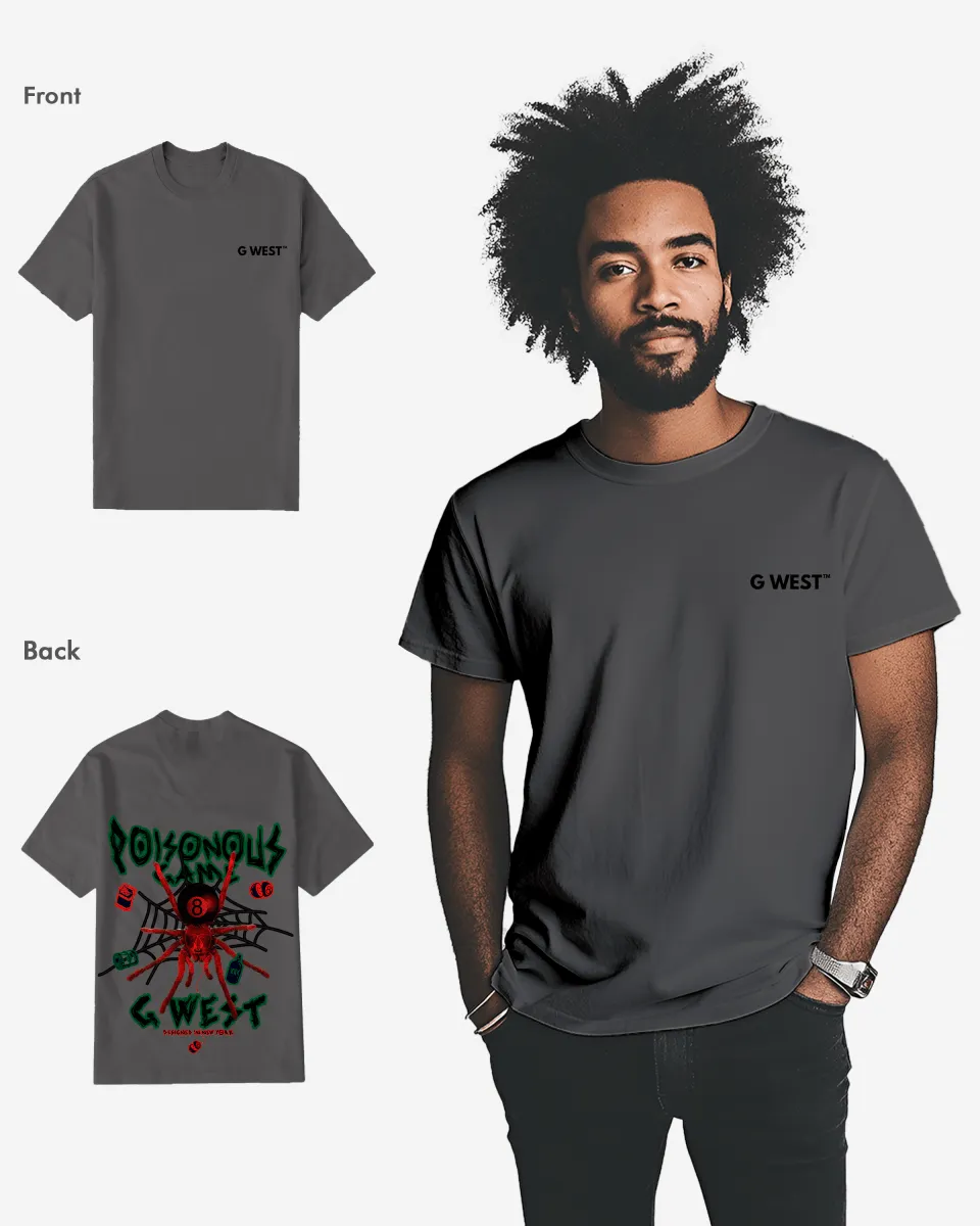 G West Regular Fit Poison Game T Shirt