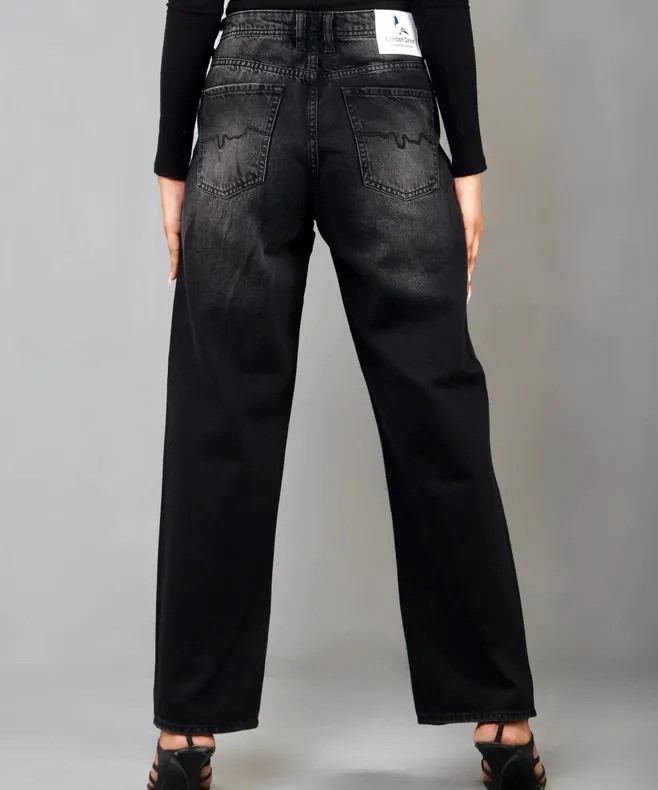 Grange Relaxed Boyfriend Black