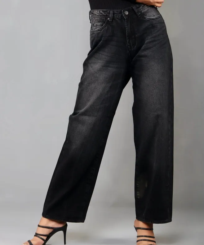Grange Relaxed Boyfriend Black