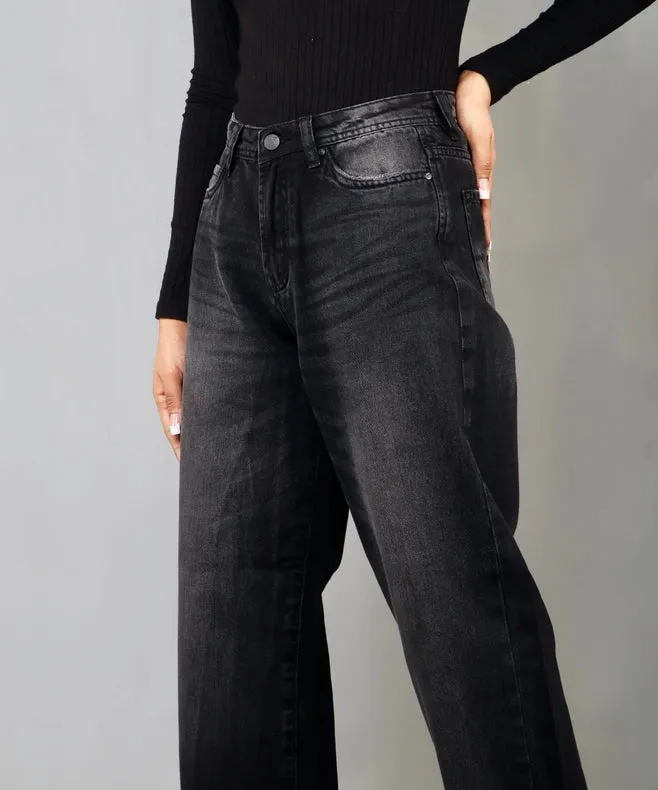 Grange Relaxed Boyfriend Black