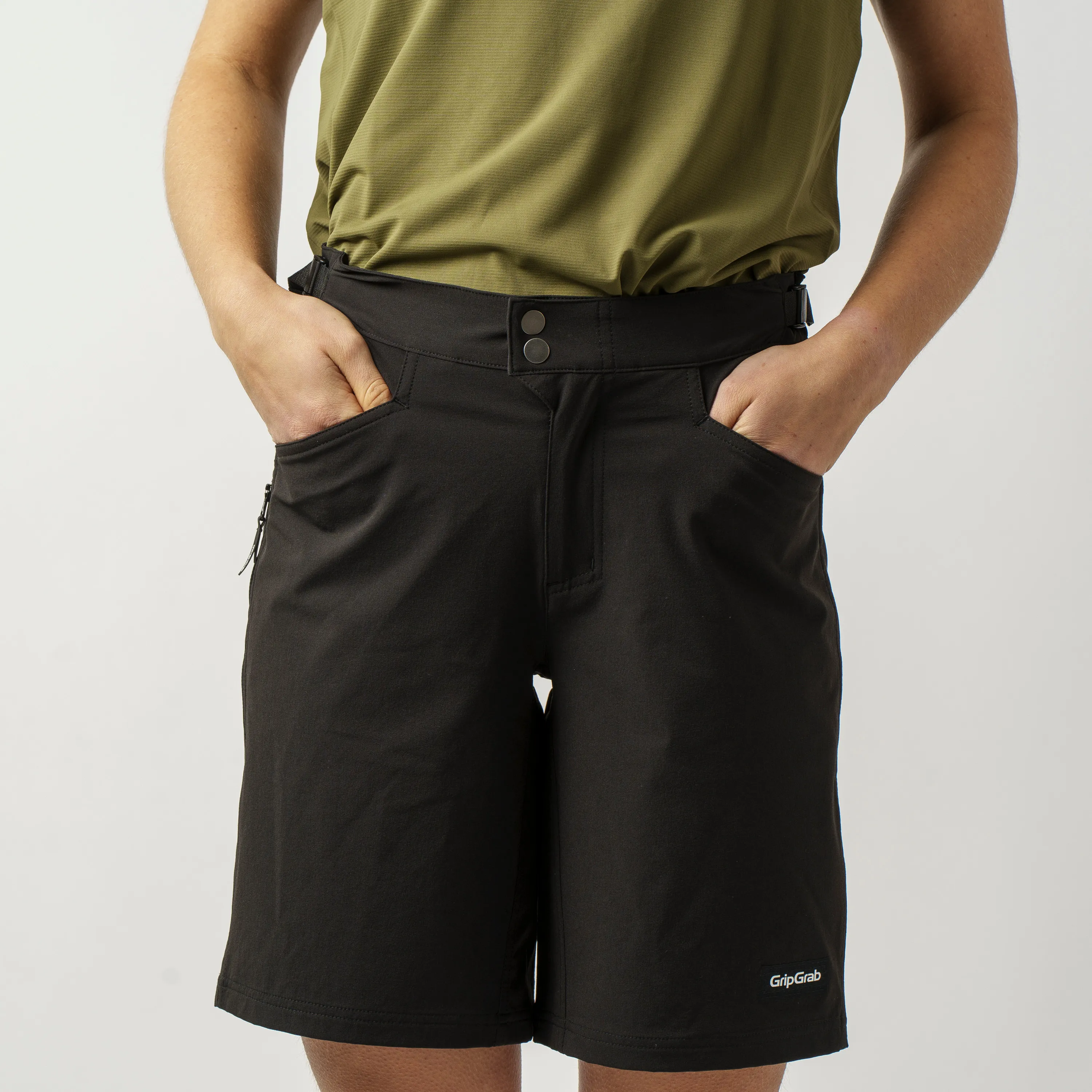 Gripgrab Women&#x27;s Flow 2in1 Technical Cycling Shorts Black | Buy Gripgrab Women&#x27;s Flow 2in1 Technical Cycling Shorts Black here | Outnorth