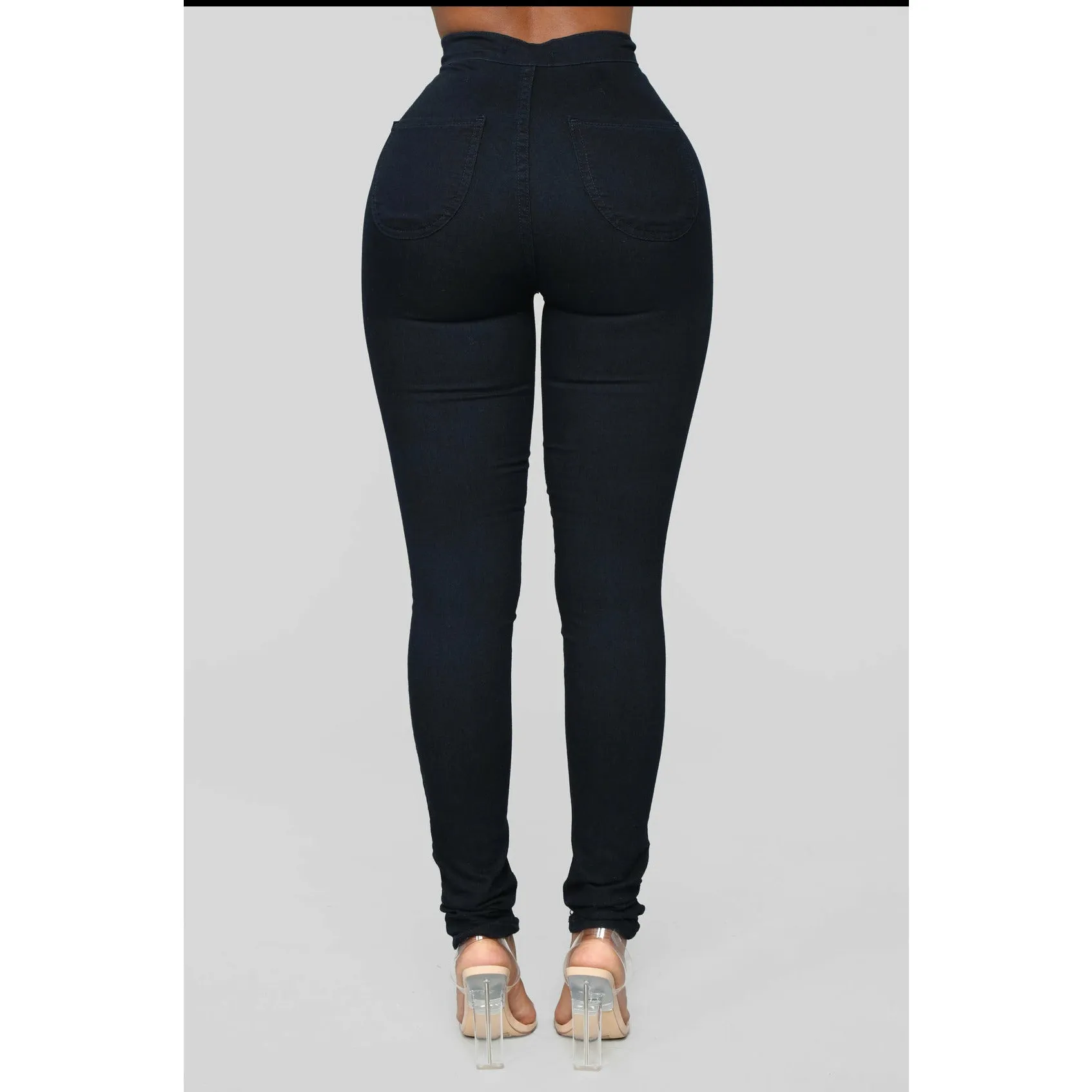High Waisted Skinny Jeans.