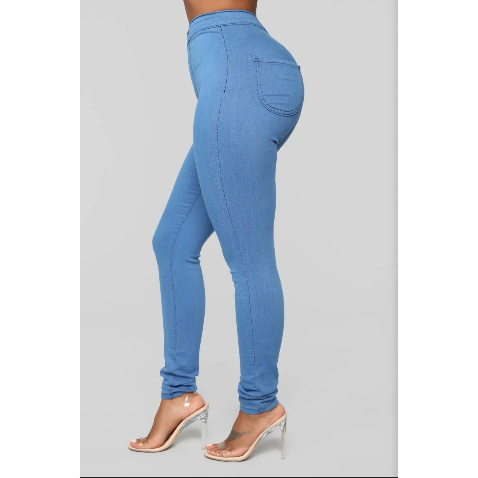 High Waisted Skinny Jeans.