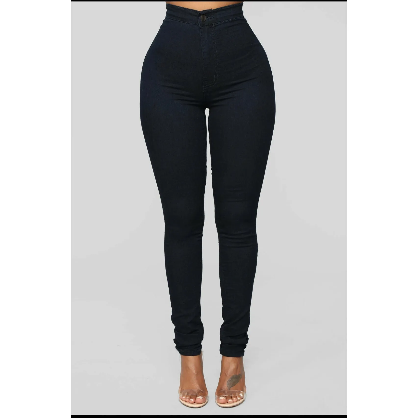 High Waisted Skinny Jeans.