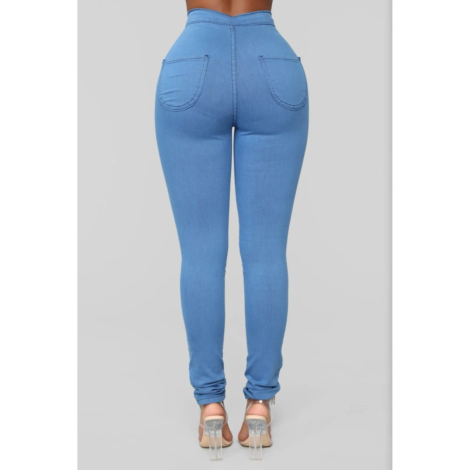 High Waisted Skinny Jeans.