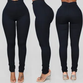 High Waisted Skinny Jeans.