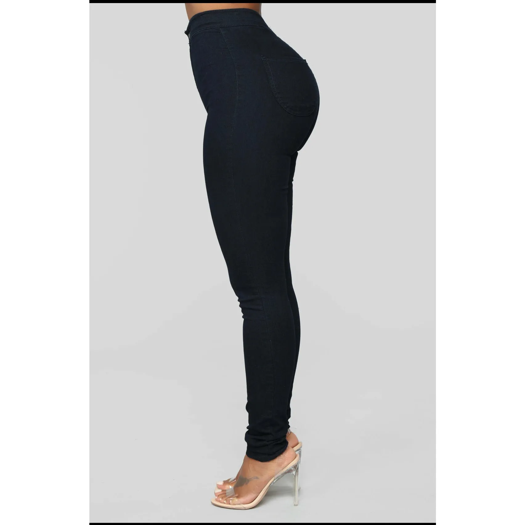 High Waisted Skinny Jeans.
