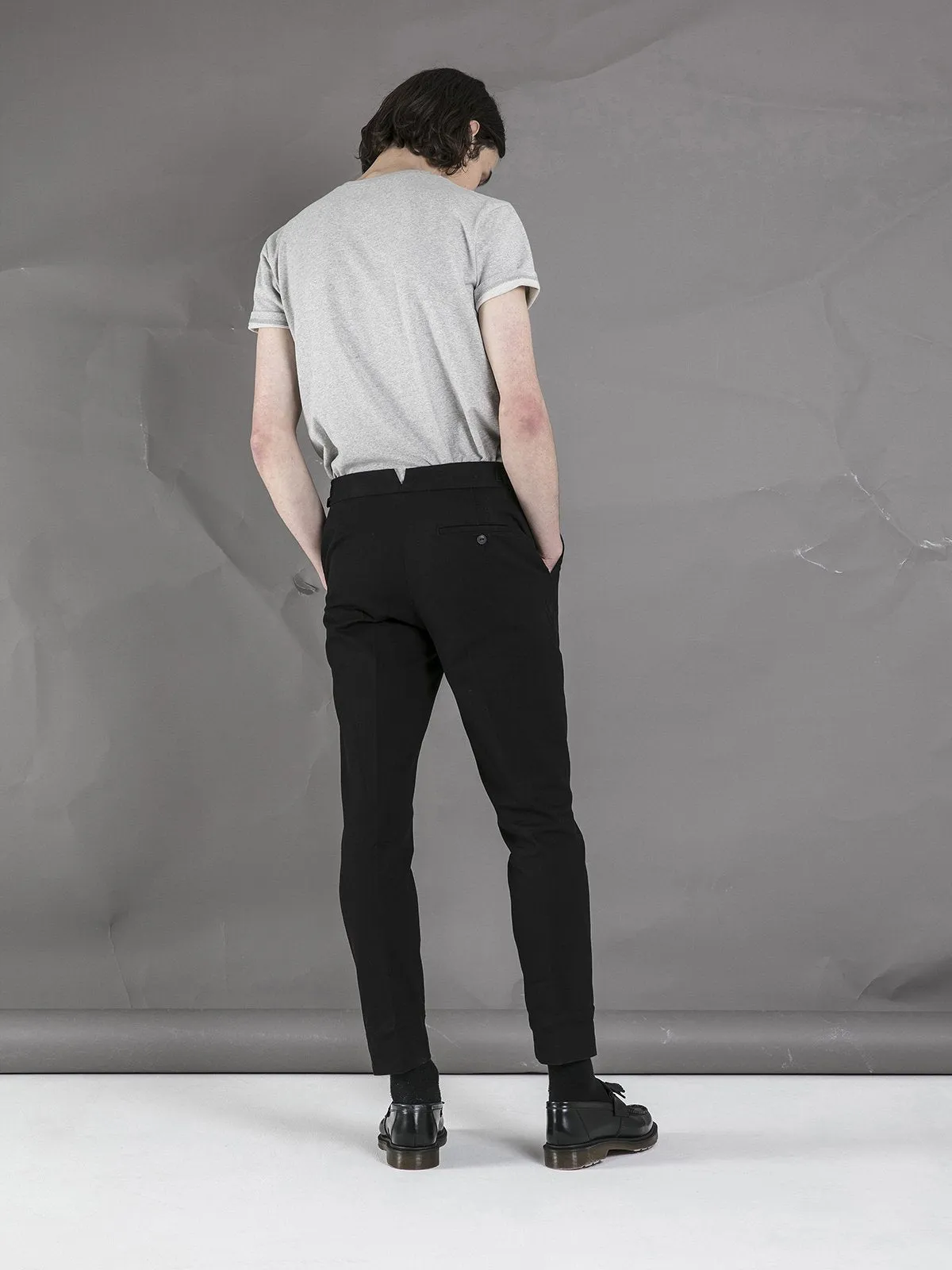 High Waisted Trousers - Black