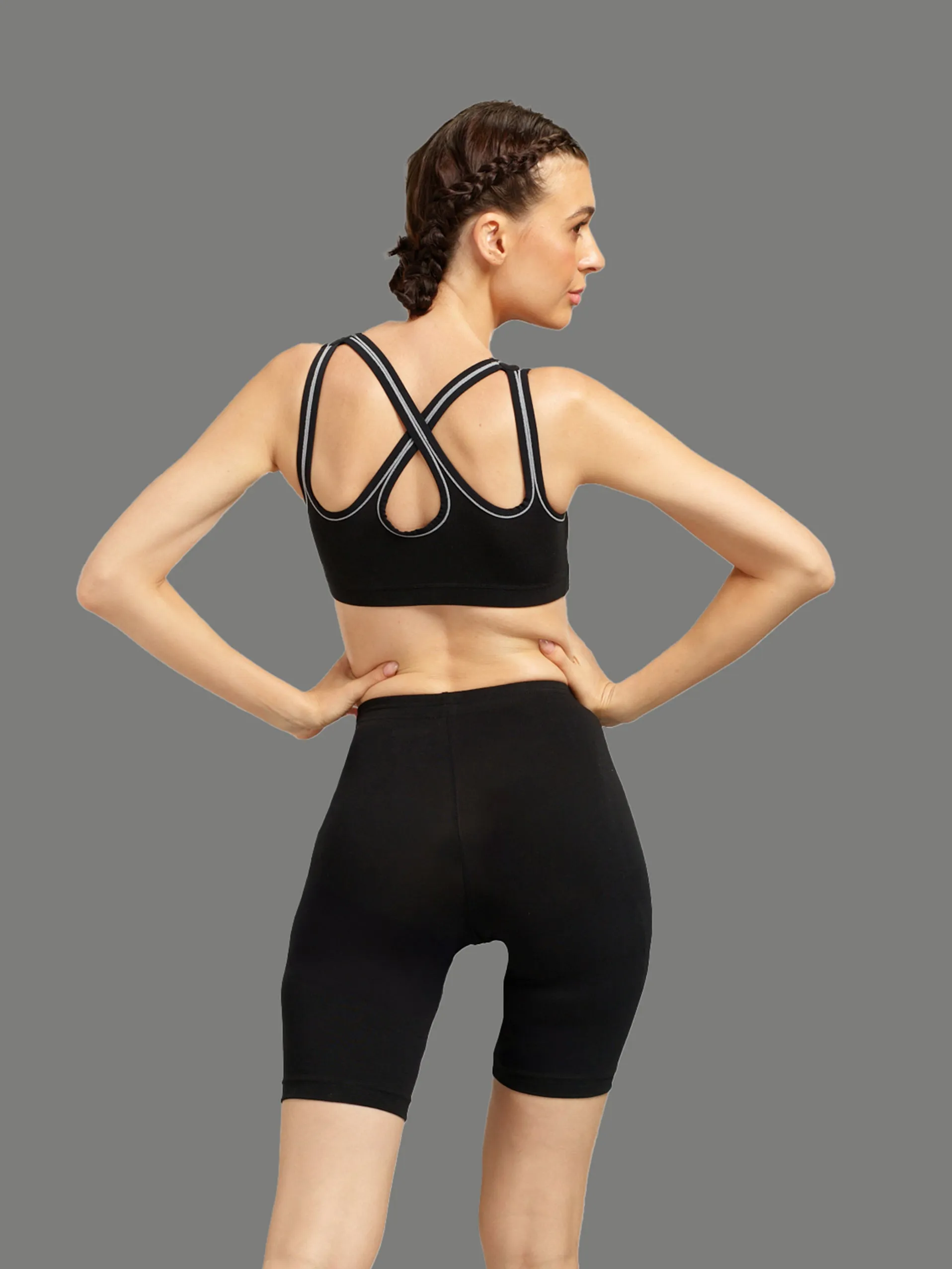 HINT WI#B005 CYCLING SHORT#PLAIN