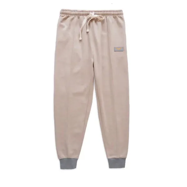 Ivory Soft Fleece Joggers - Casual Warm Trousers