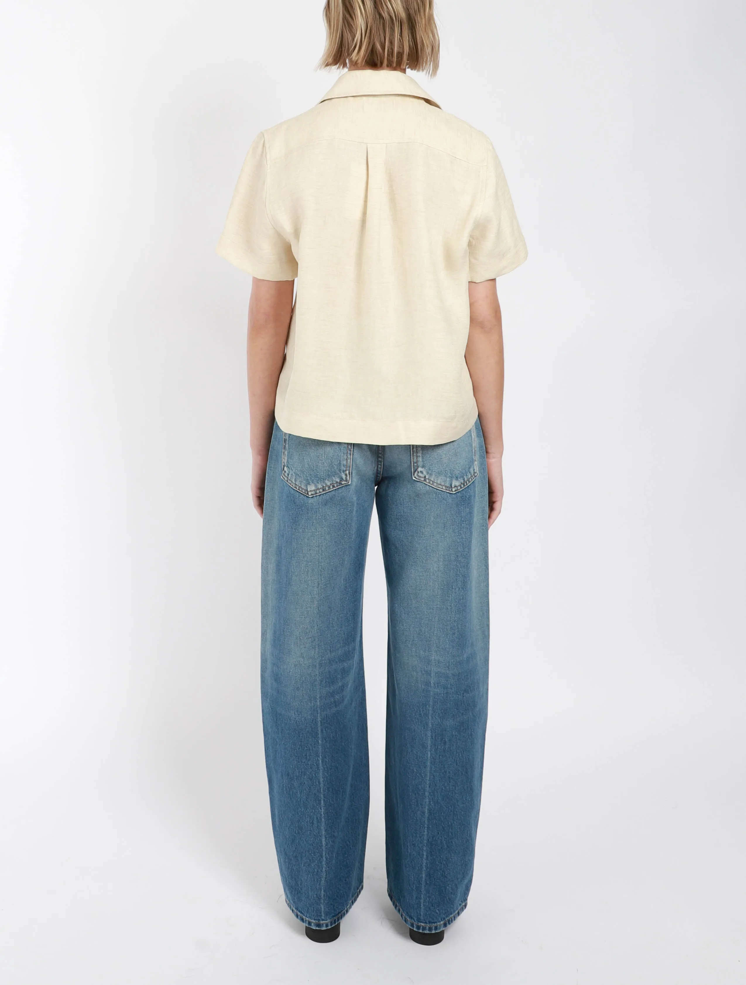Leroy Mid Relaxed Bow Jeans