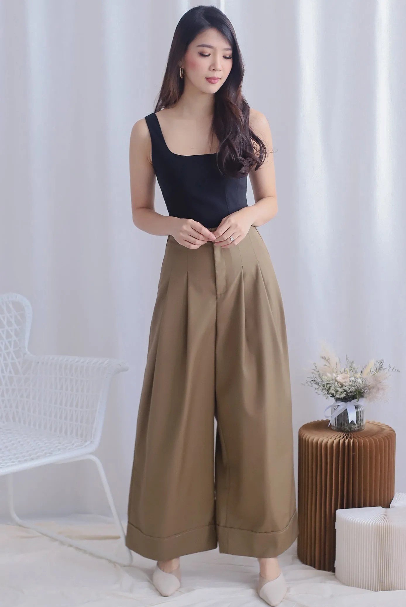 Madison Culottes In Sepia