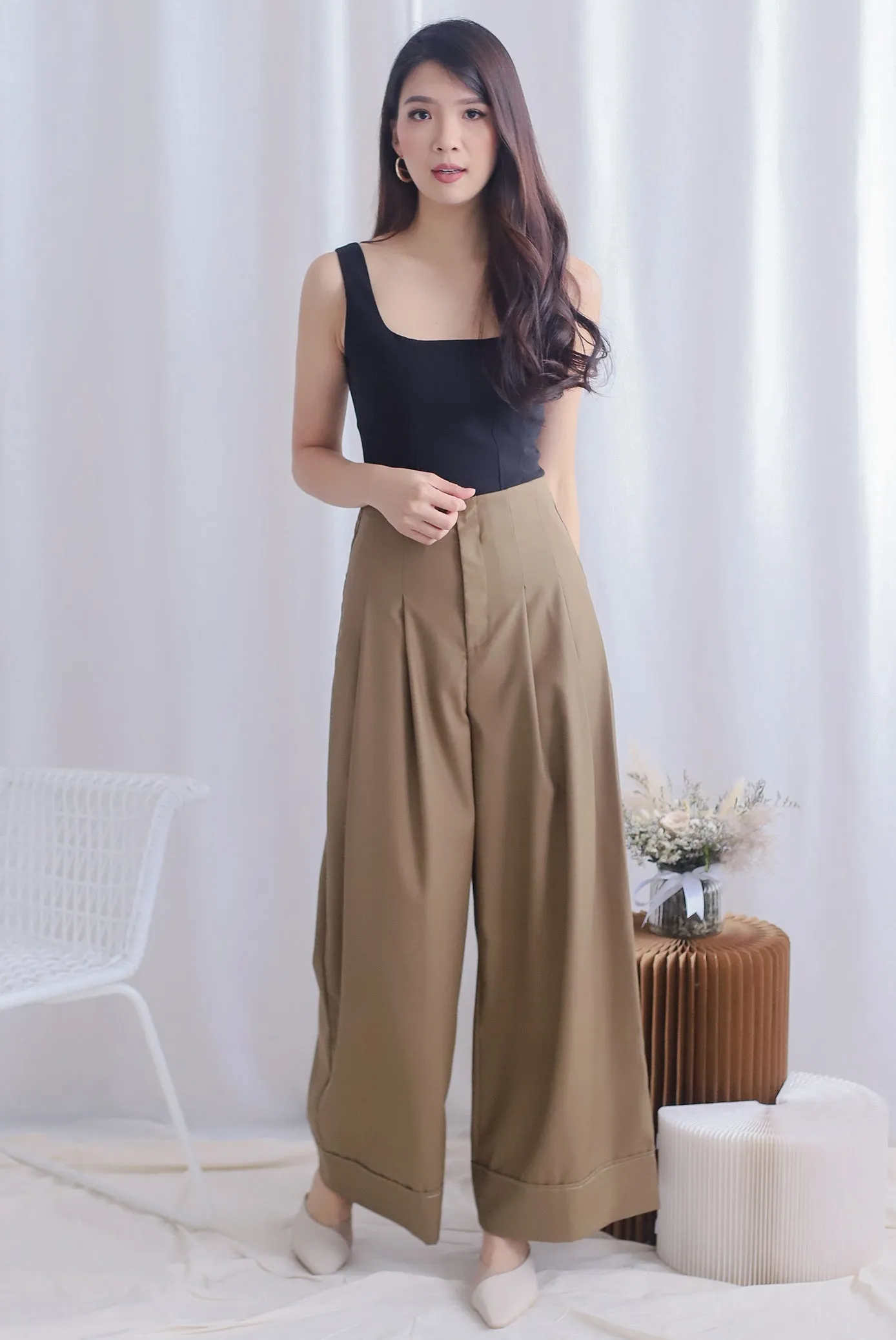 Madison Culottes In Sepia