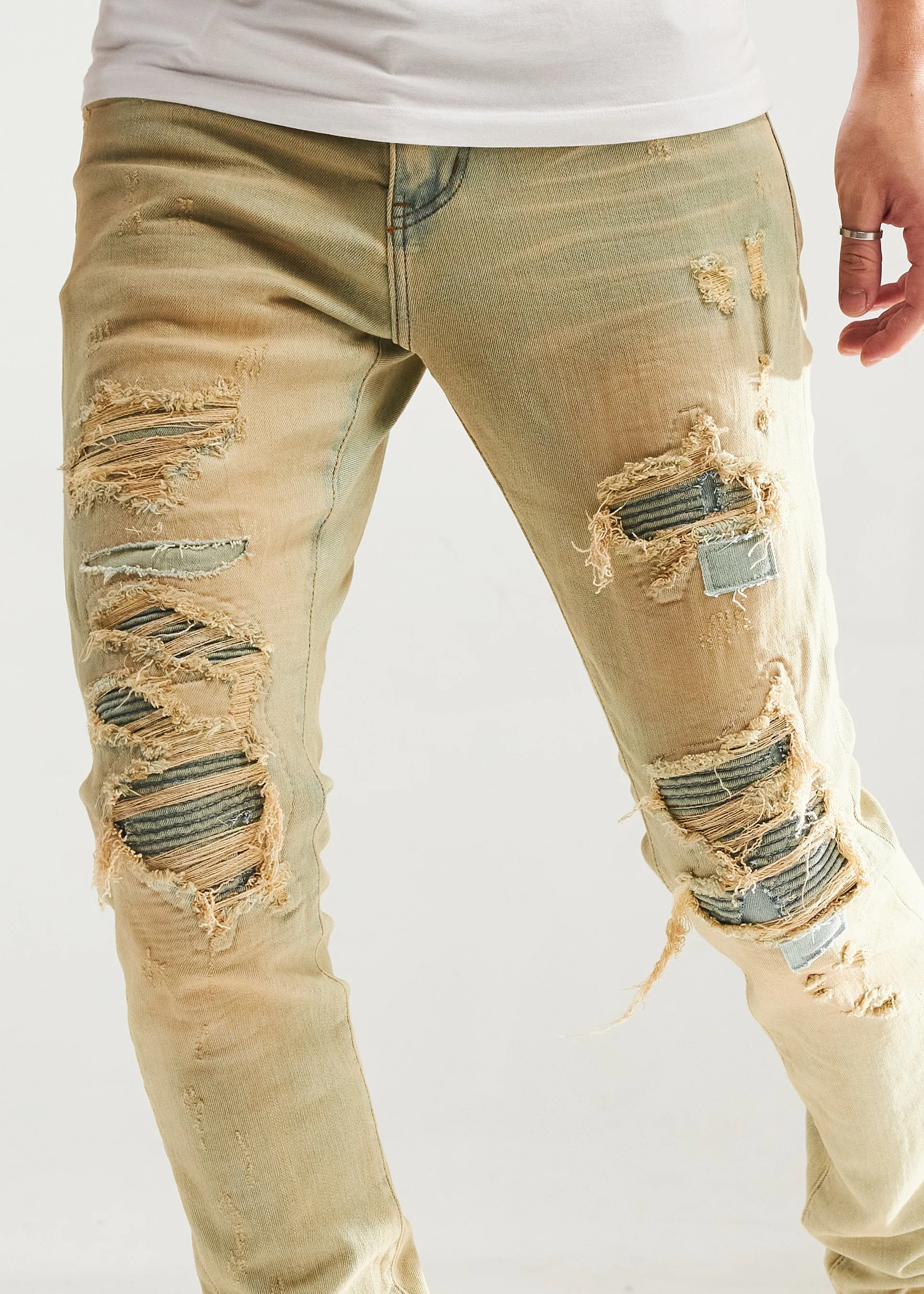 Mitchel Rip & Repair Denim