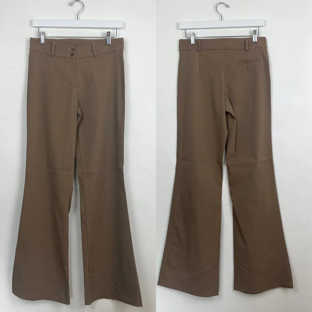 Mocha Flare Trousers - XS/S
